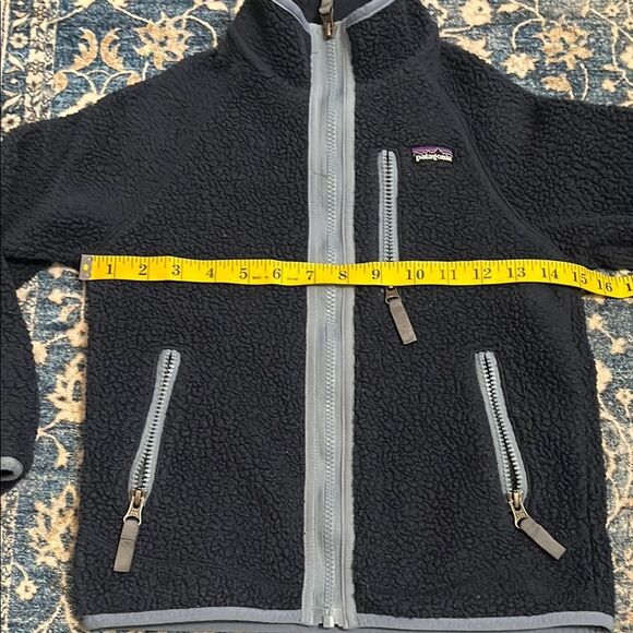 Patagonia Blue Zipper Closure Pockets Fleece Jacket Gorpcore Outdoor - Picture 10 of 11